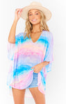 Tie Dye Print Tunic