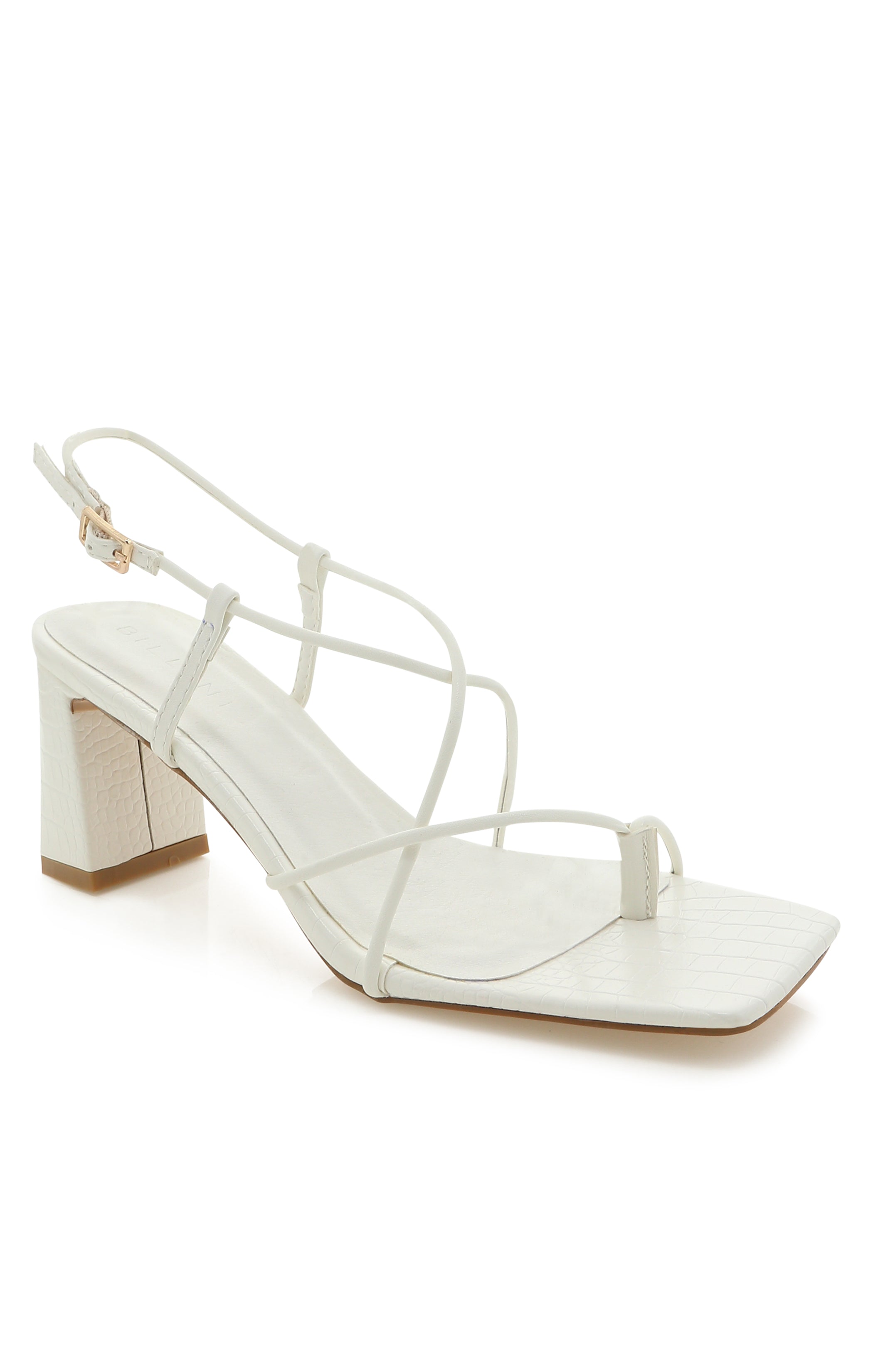 Billini Ilaia Block Heel ~ White