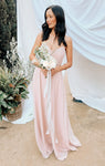 Fitted Full-Skirt Bridesmaid Dress/Maxi Dress