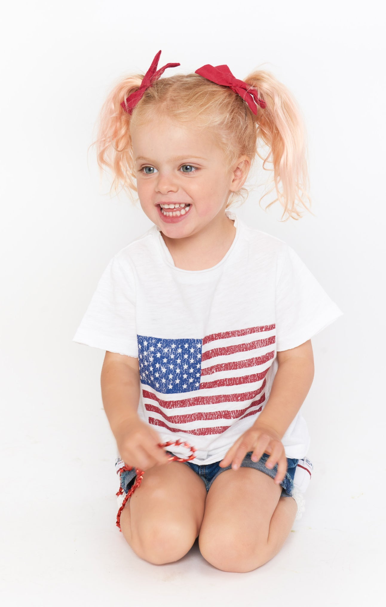 Mini Cooper Tee ~ American Flag Graphic