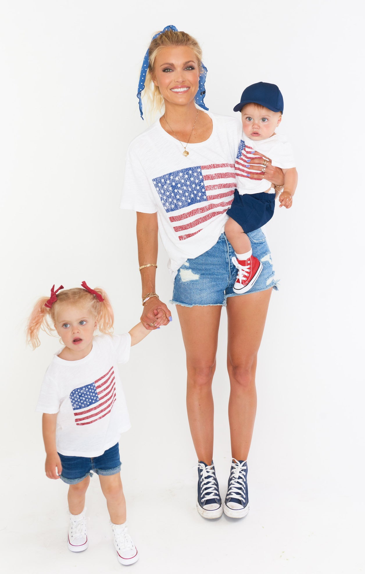 Mini Cooper Tee ~ American Flag Graphic