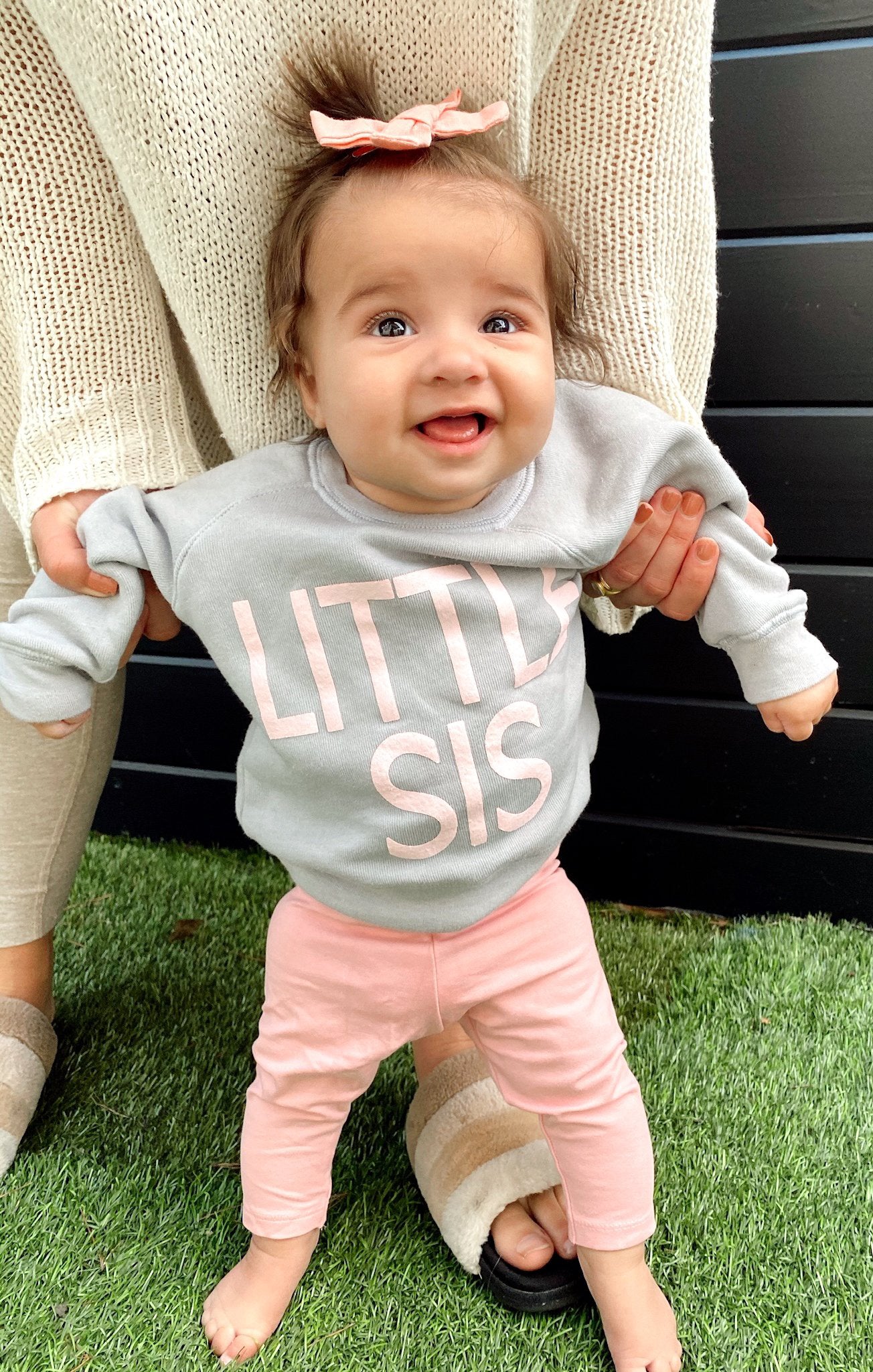 Jack Sweatshirt ~ Little Sis Graphic