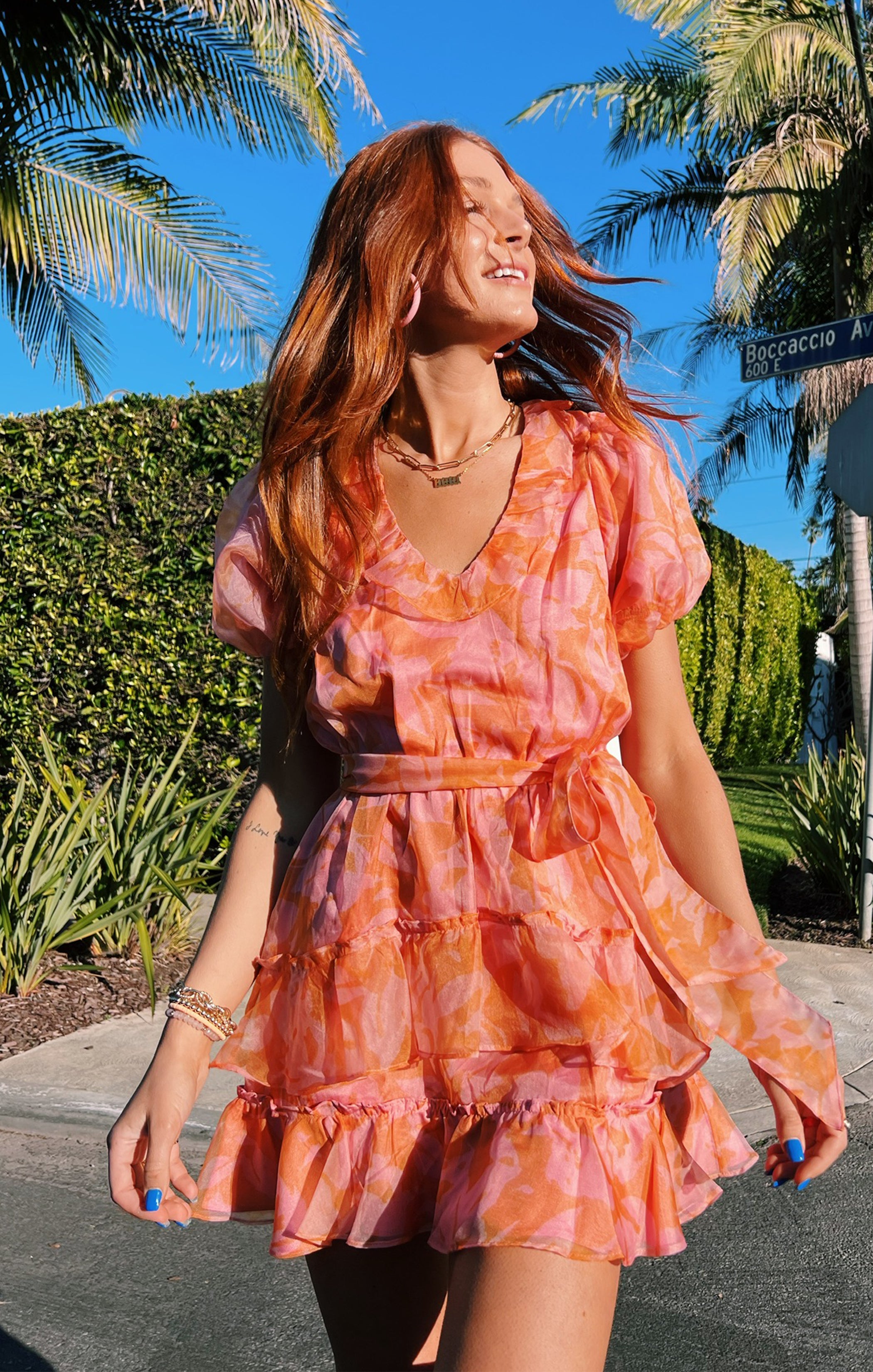 Jennie Ann Dress ~ Flirty Floral