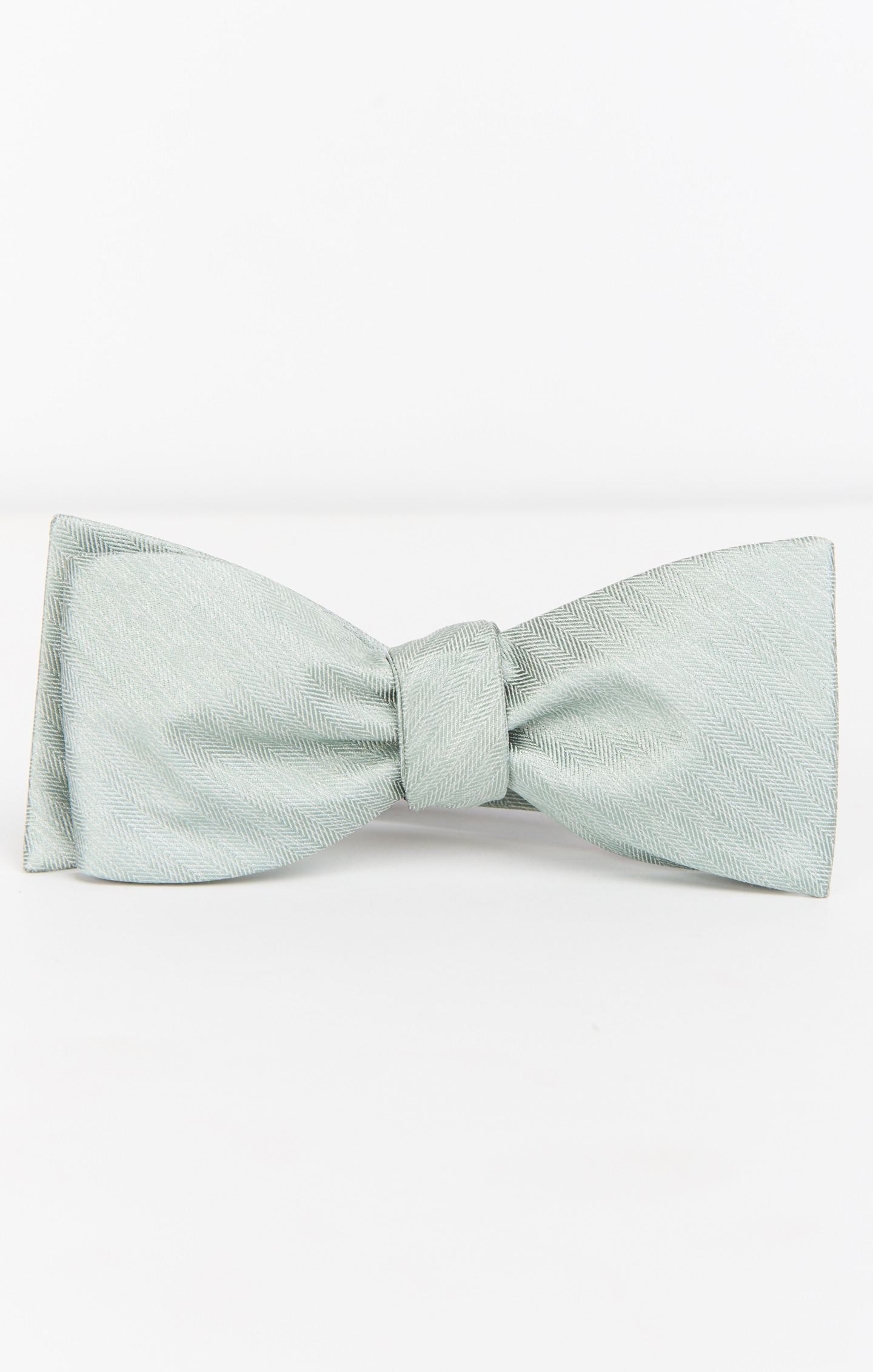 Josh Bow Tie ~ Silver Sage Solid