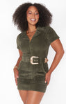 Corduroy Fitted Pocketed Dress by Show Me Your Mumu