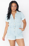 Denim Romper