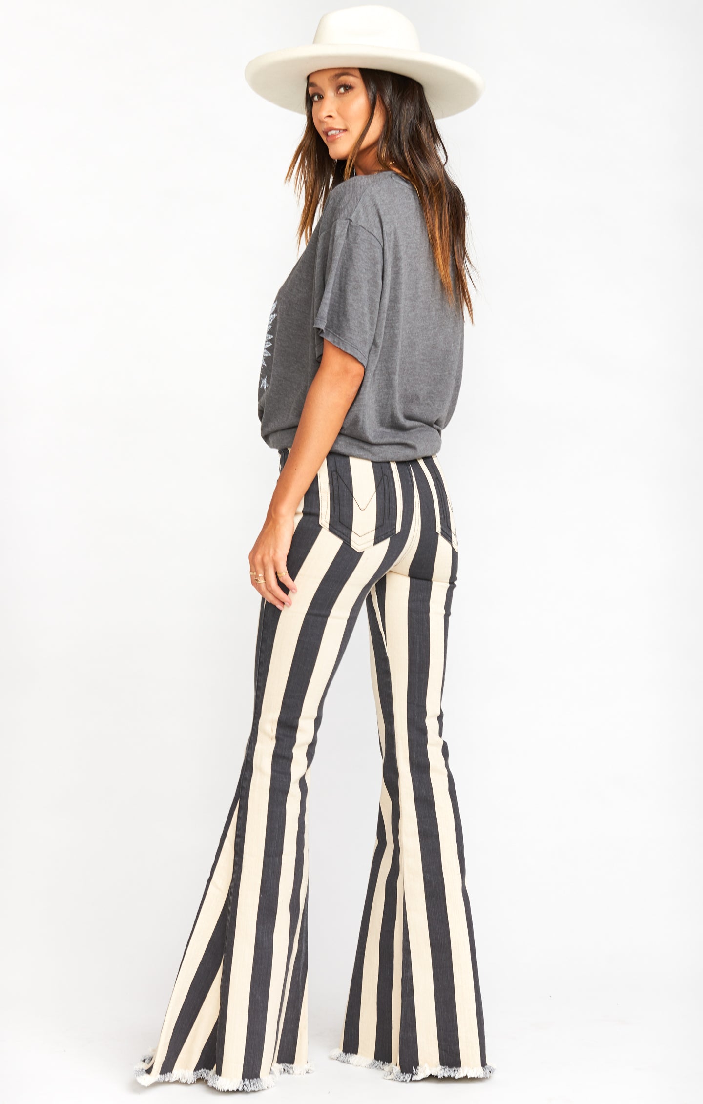 Berkeley Bells Short ~ Casablanca Stripe