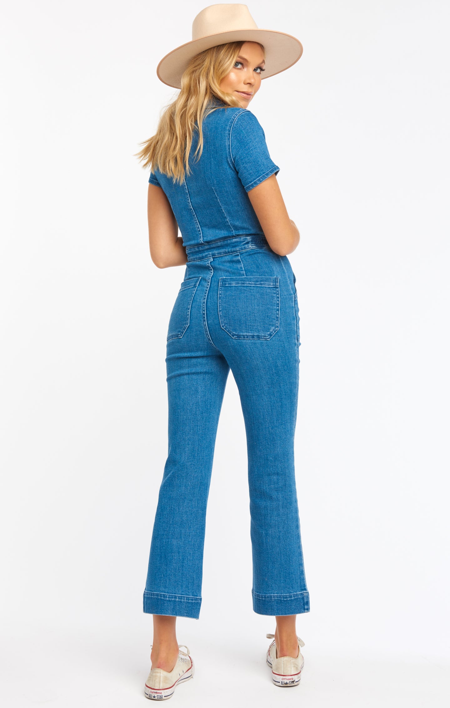 Emery Jumpsuit ~ French Blue