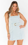 Fitted Denim Halter Dress by Show Me Your Mumu