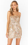 Sequined Spaghetti Strap Dress by Show Me Your Mumu