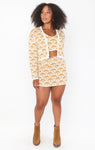 Sharon Skirt ~ Honey Wallflower Knit