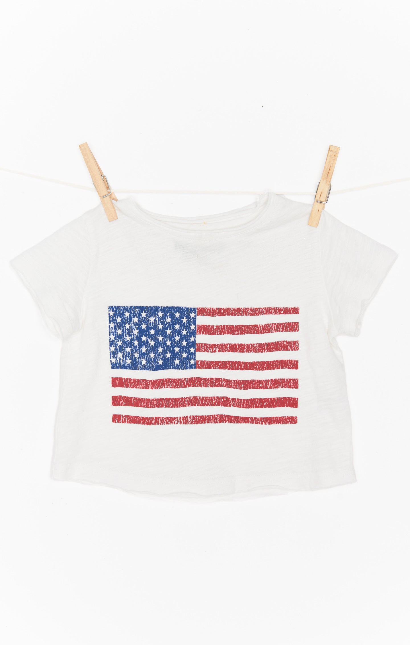 Mini Cooper Tee ~ American Flag Graphic