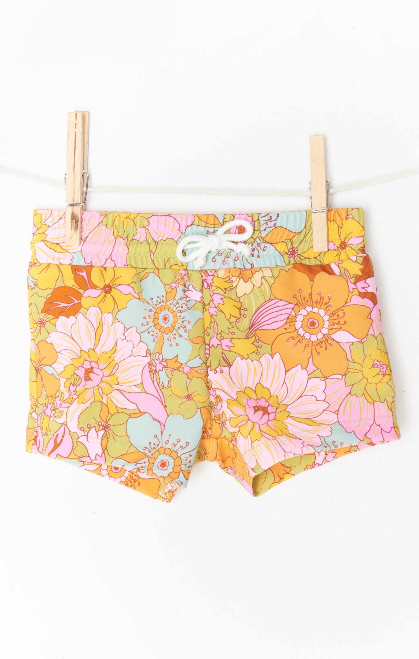 Little Grom Trunks ~ Groovy Blooms