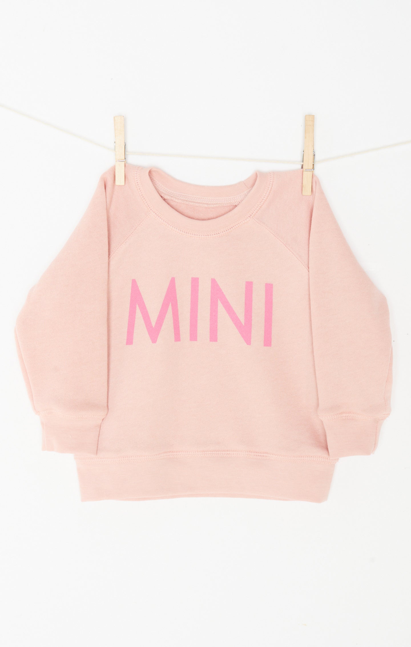 Jack Sweatshirt ~ Pink Mini Graphic