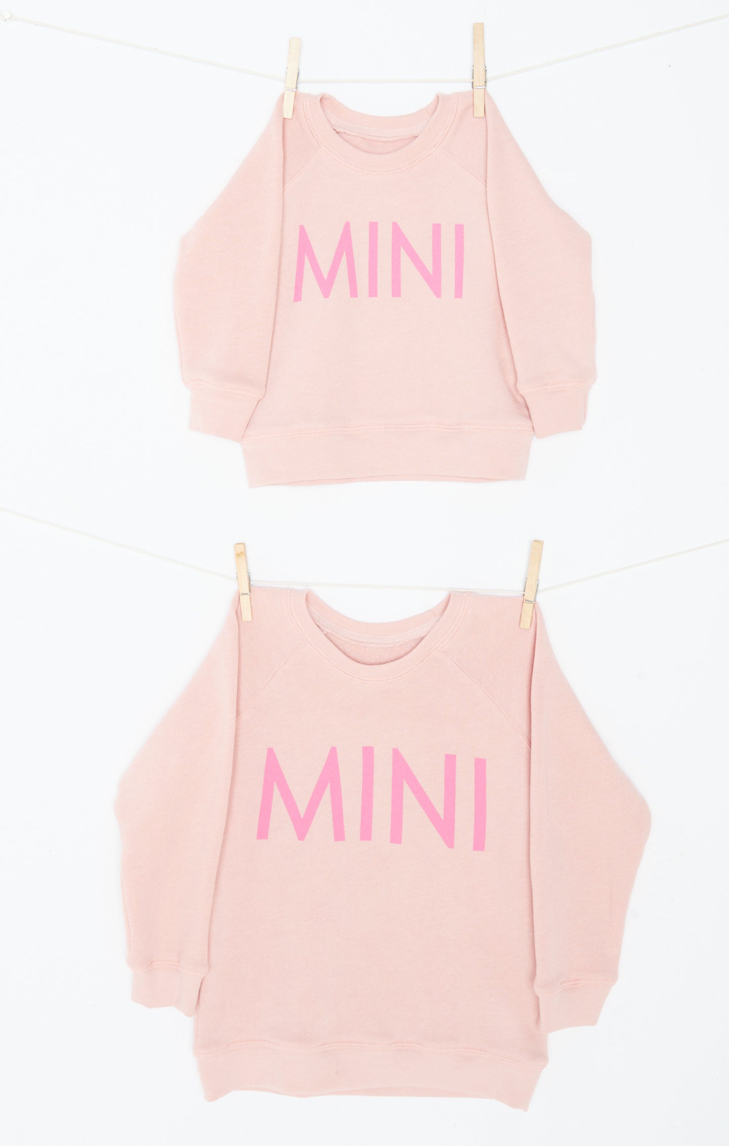 Jack Sweatshirt ~ Pink Mini Graphic