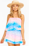 Thelma Ruffle Romper ~ Mumaid Waves