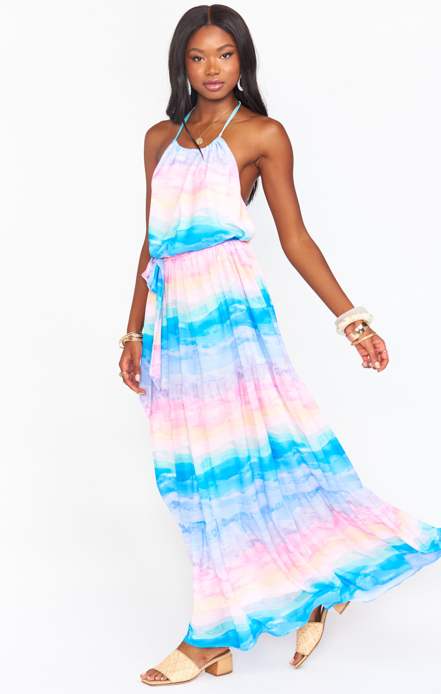 Isabella Maxi Dress ~ MUmaid Waves