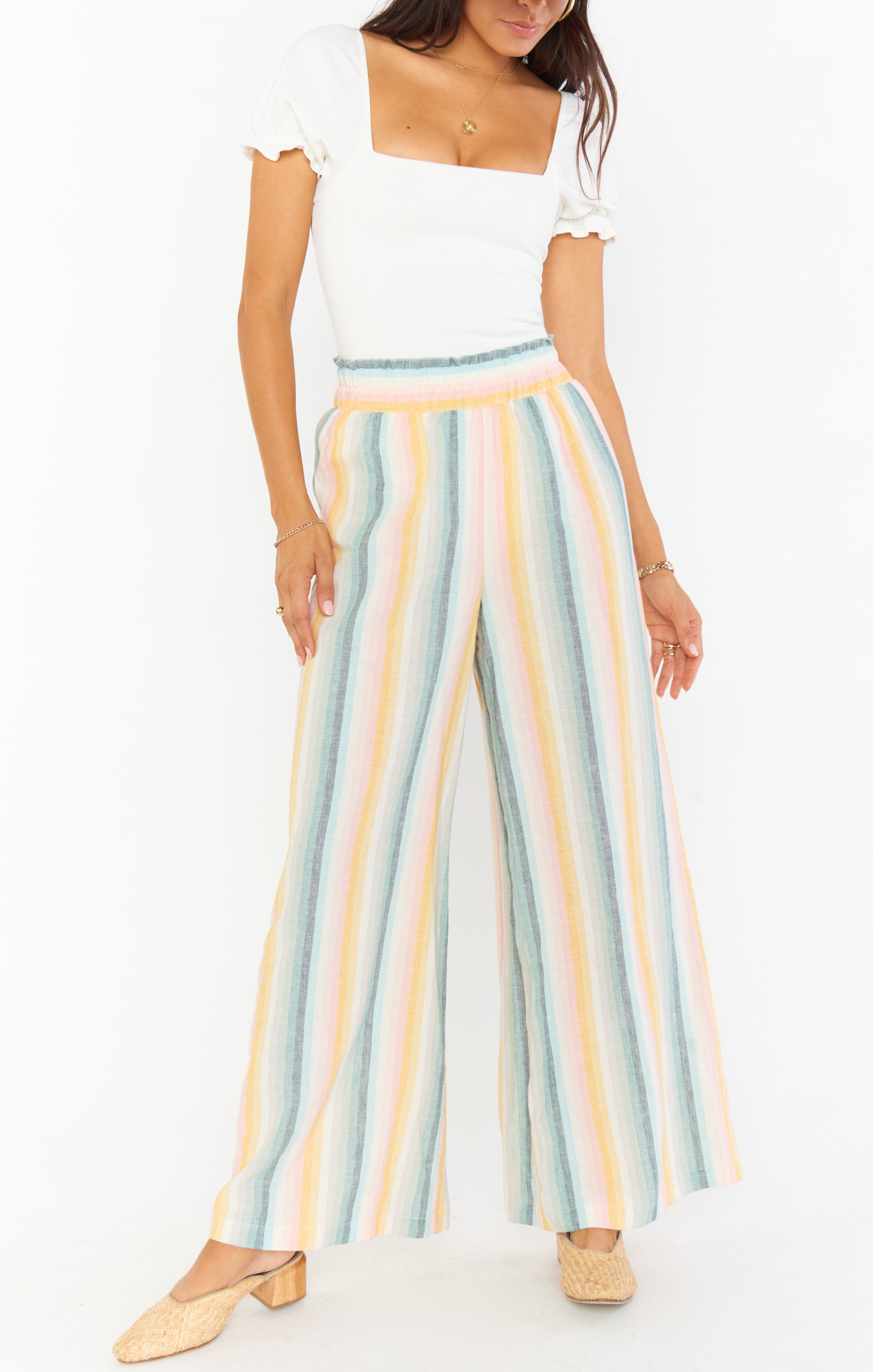 Julian Pants ~ Sunset Stripe