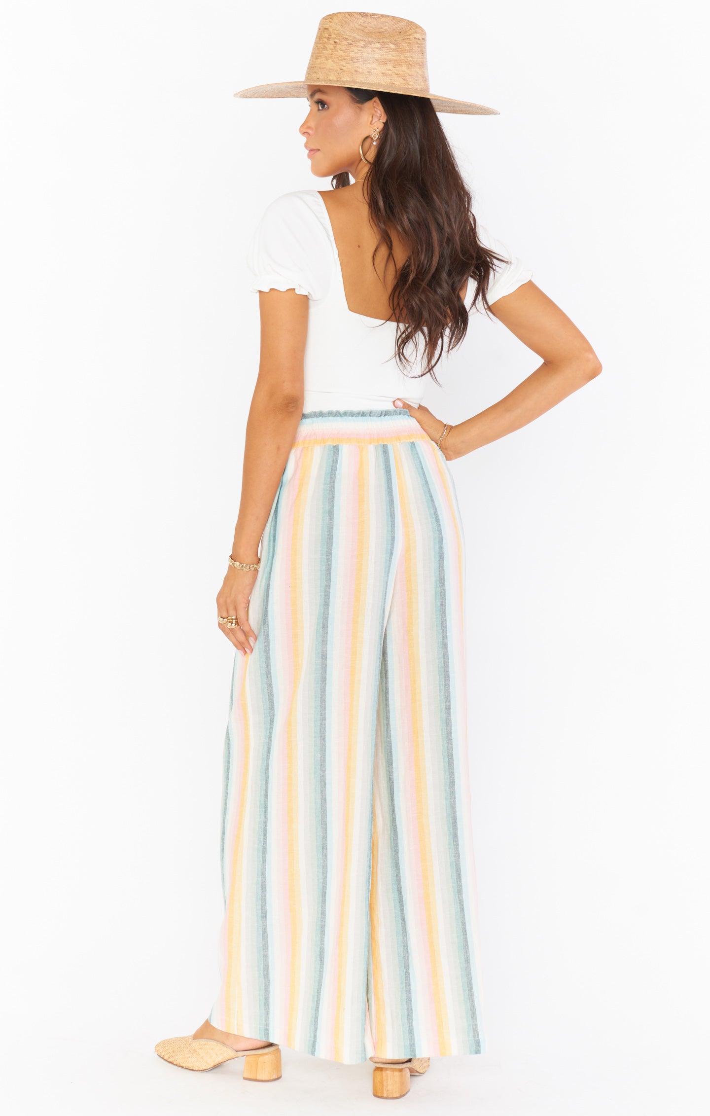 Julian Pants ~ Sunset Stripe