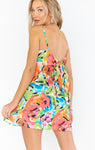 Floral Print Open-Back Dress by Show Me Your Mumu