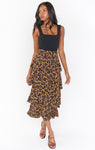 Full Swing Skirt ~ Caramel Cheetah