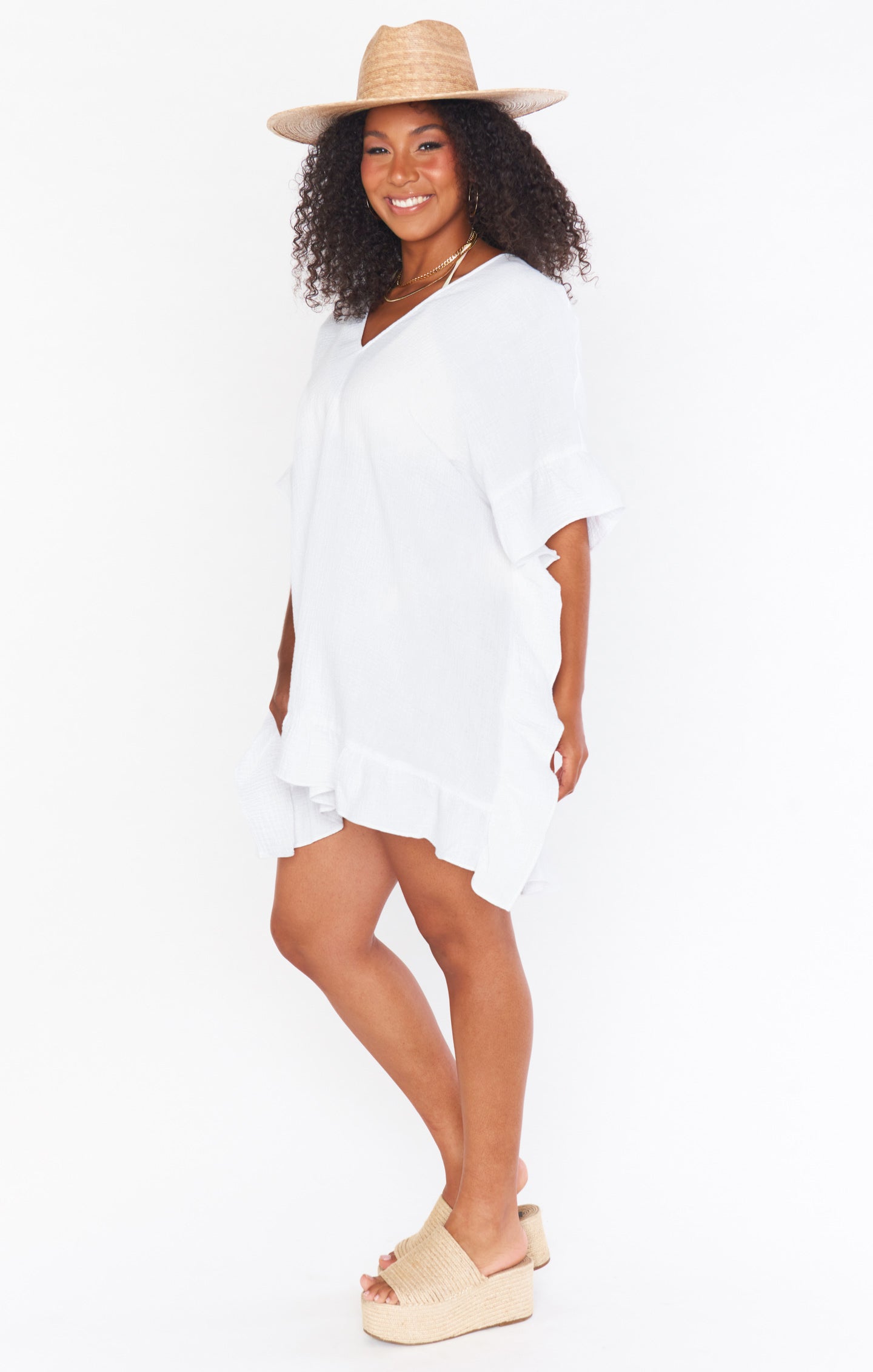 Linda Tunic ~ White