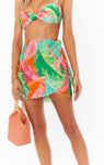 Iva Wrap Skirt ~ Tropics Palm