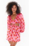 Floral Print Draped Dress by Show Me Your Mumu