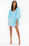 Floral Print Smocked Flowy Dress by Show Me Your Mumu