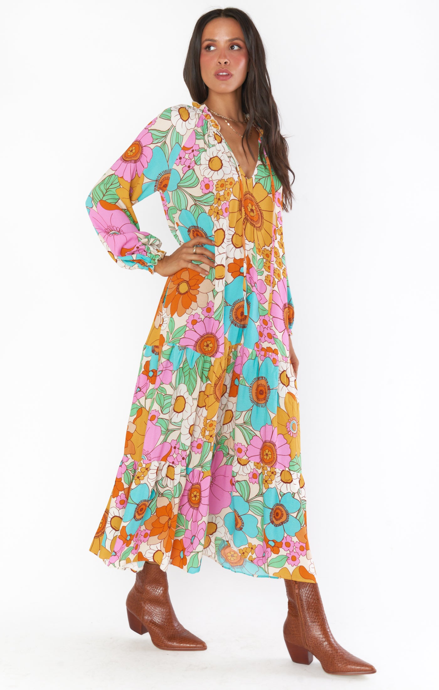 Birdie Maxi Dress ~ Flower Market