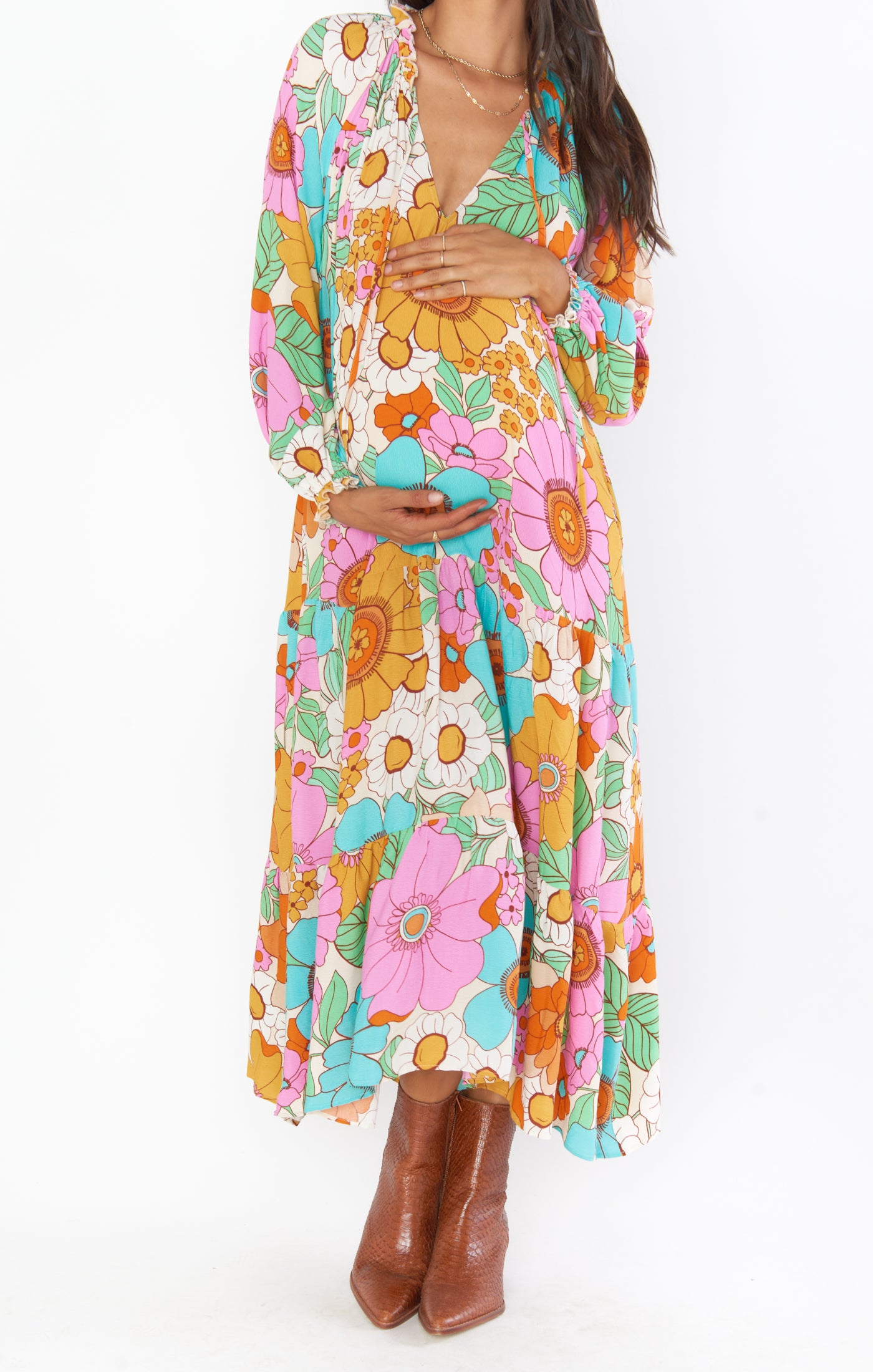 Birdie Maxi Dress ~ Flower Market