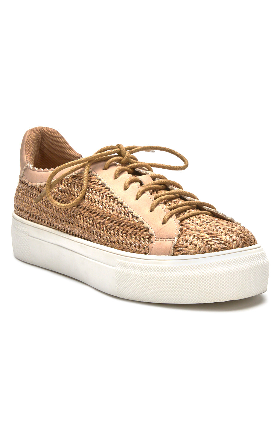 Matisse Revolution Platform Sneakers ~ Natural