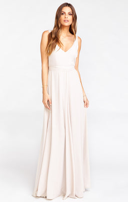 Tuscany Maxi Slip Dress ~ Show Me The Ring Luxe Satin – Show Me Your Mumu