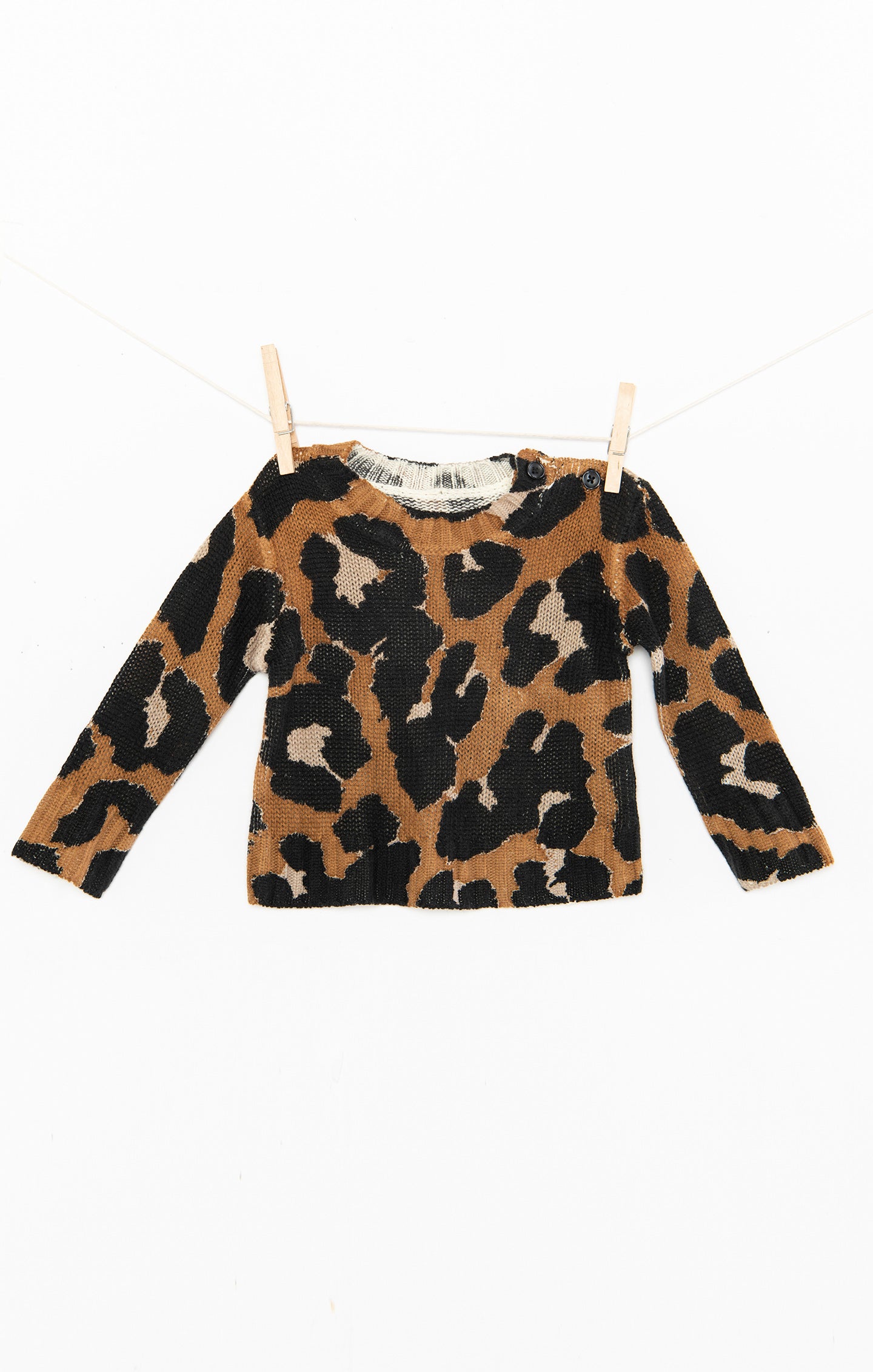 Mini Arroyo Sweater ~ Cognac Wildcat Knit