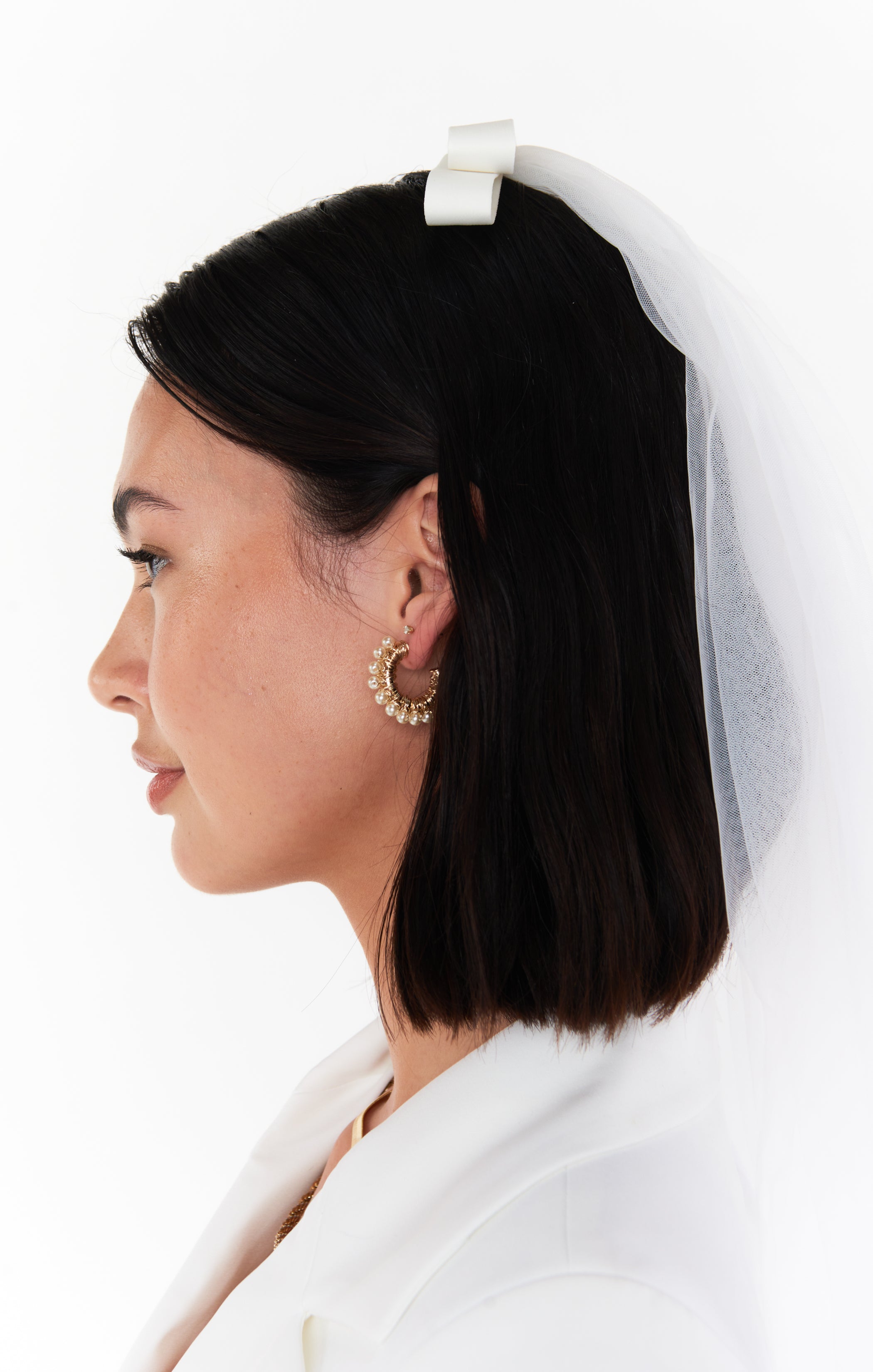 Ari Bow Veil ~ White