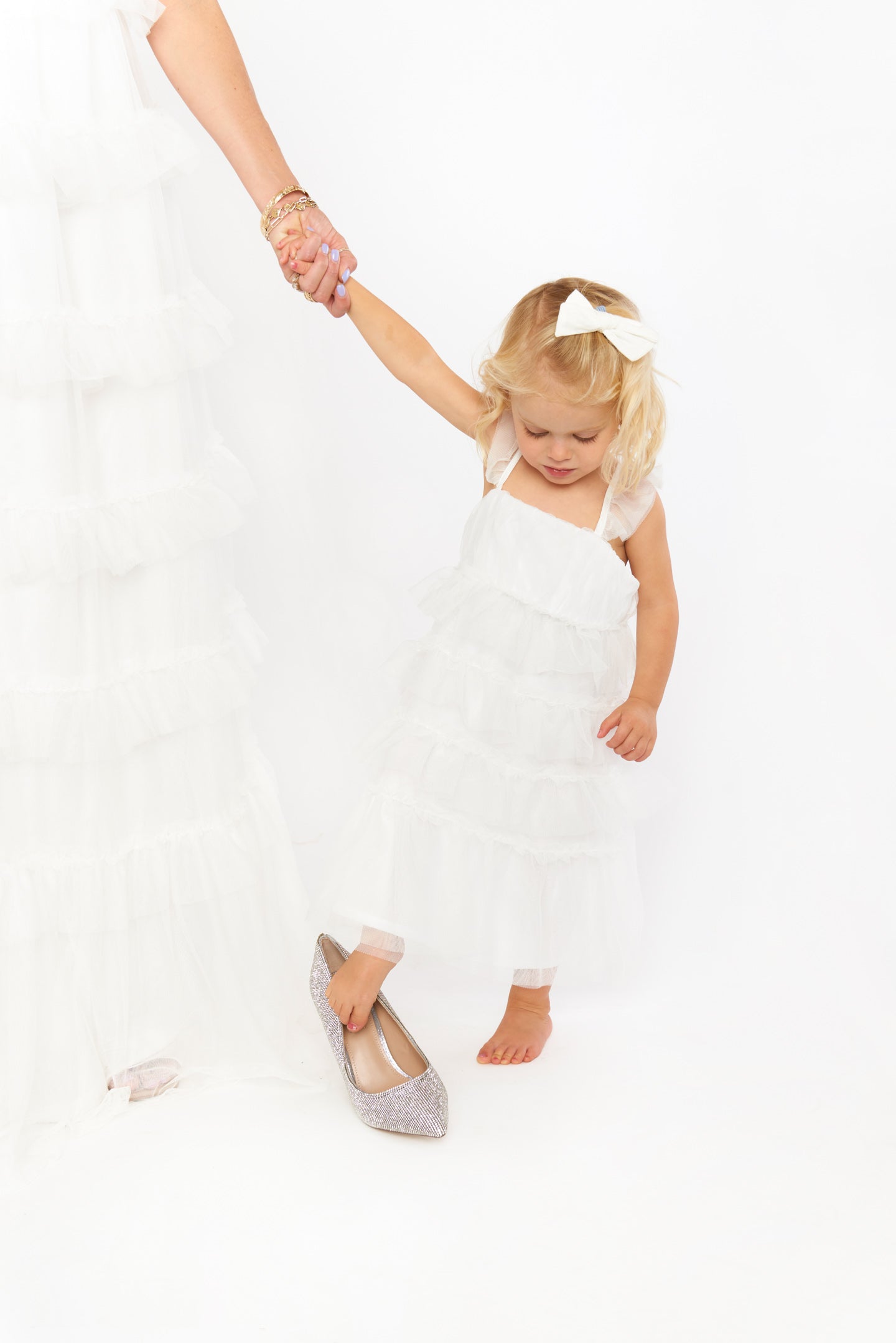 Little Fairytale Dress ~ White Tulle