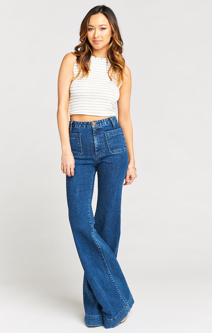 Farrah Trouser Flare Long ~ Downpour