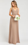 Chiffon Fitted Maxi Dress