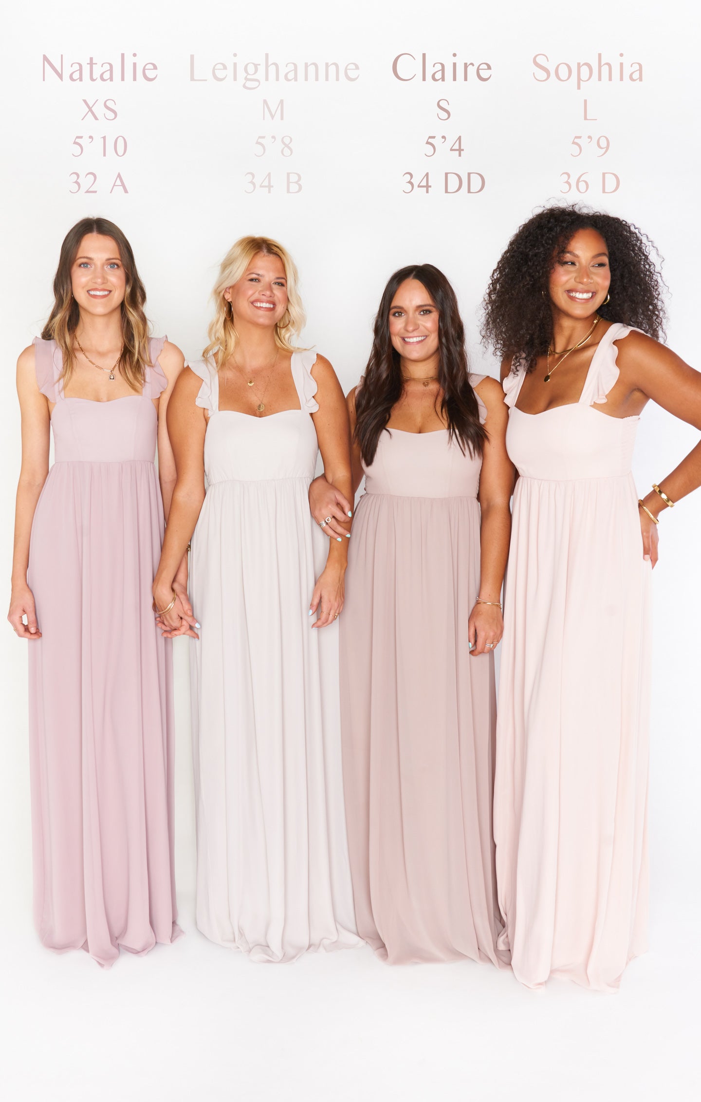 June Maxi Dress ~ Dusty Blush Crisp