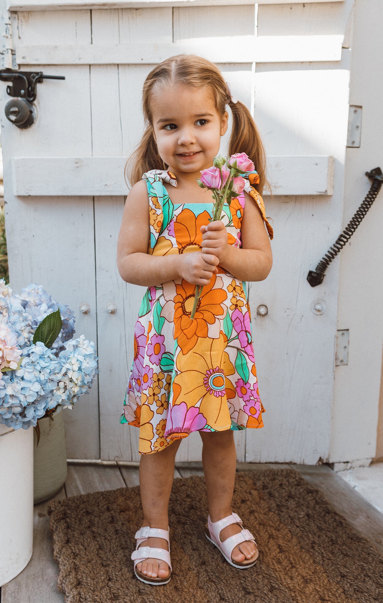 Little Claire Mini Dress ~ Flower Market