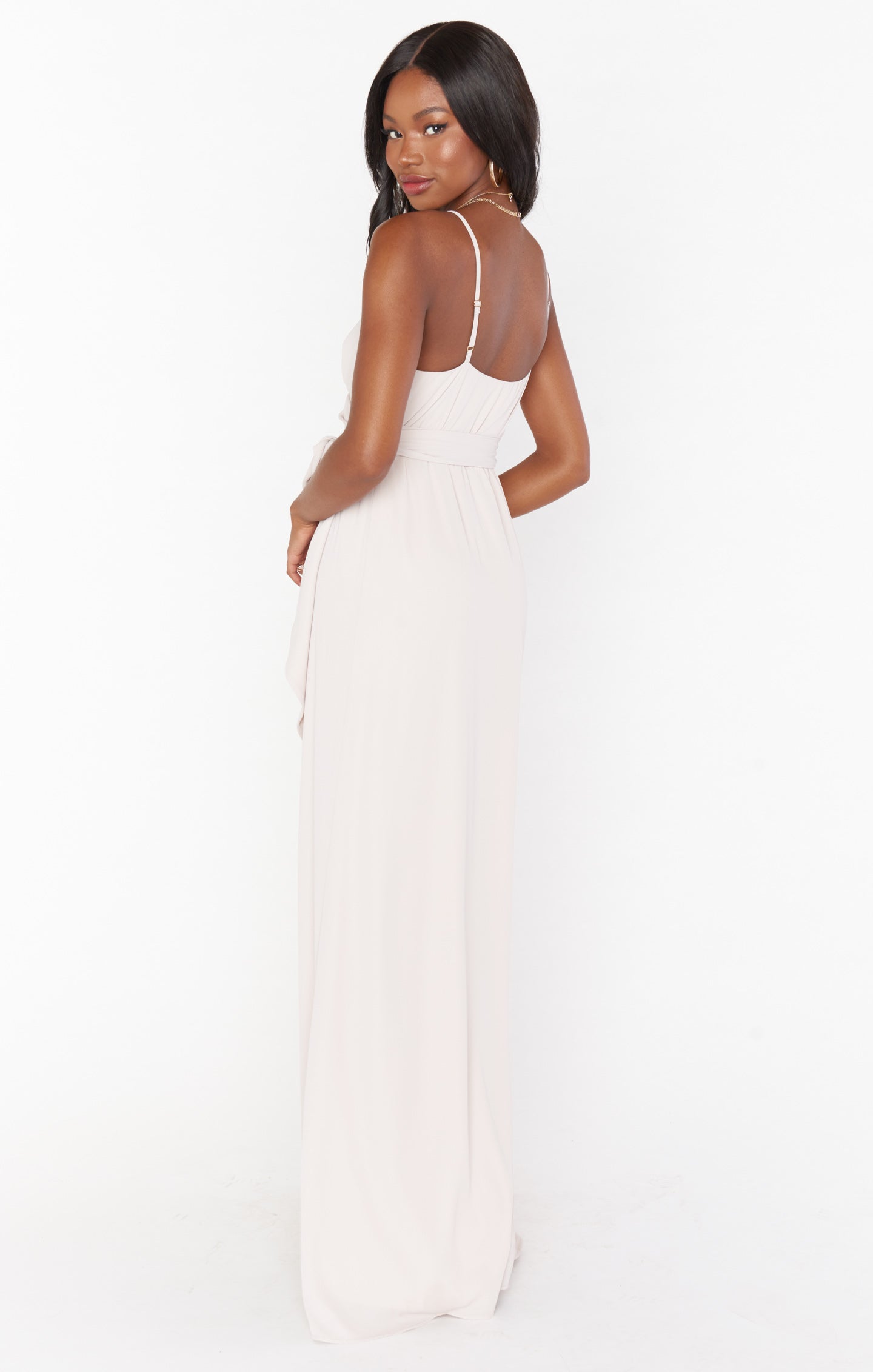 Liz Maxi Dress ~ Show Me the Ring Crisp