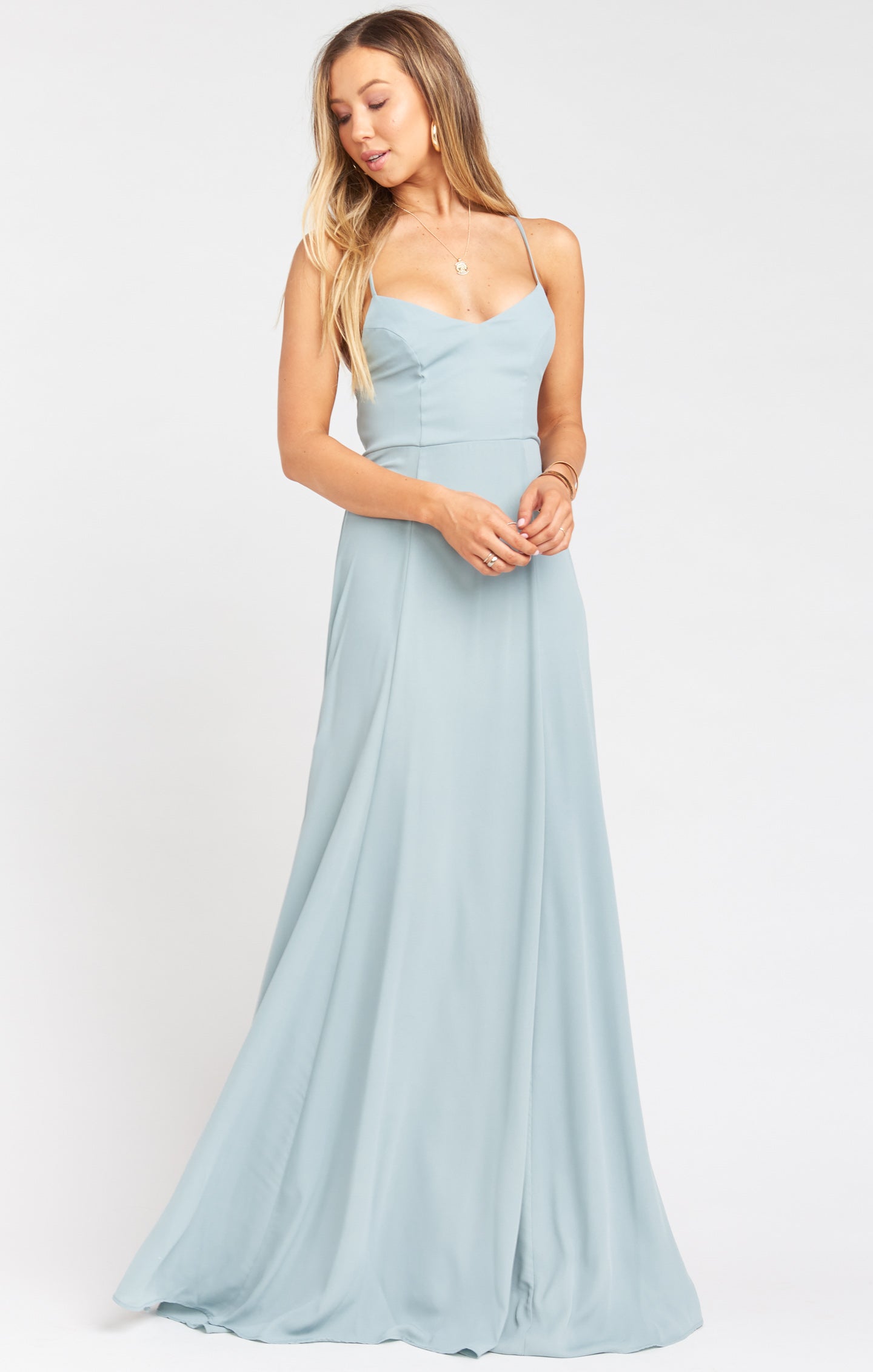 Godshaw Goddess Gown ~ Silver Sage Crisp