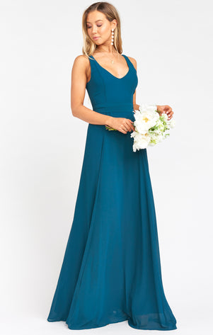 deep jade bridesmaid dresses