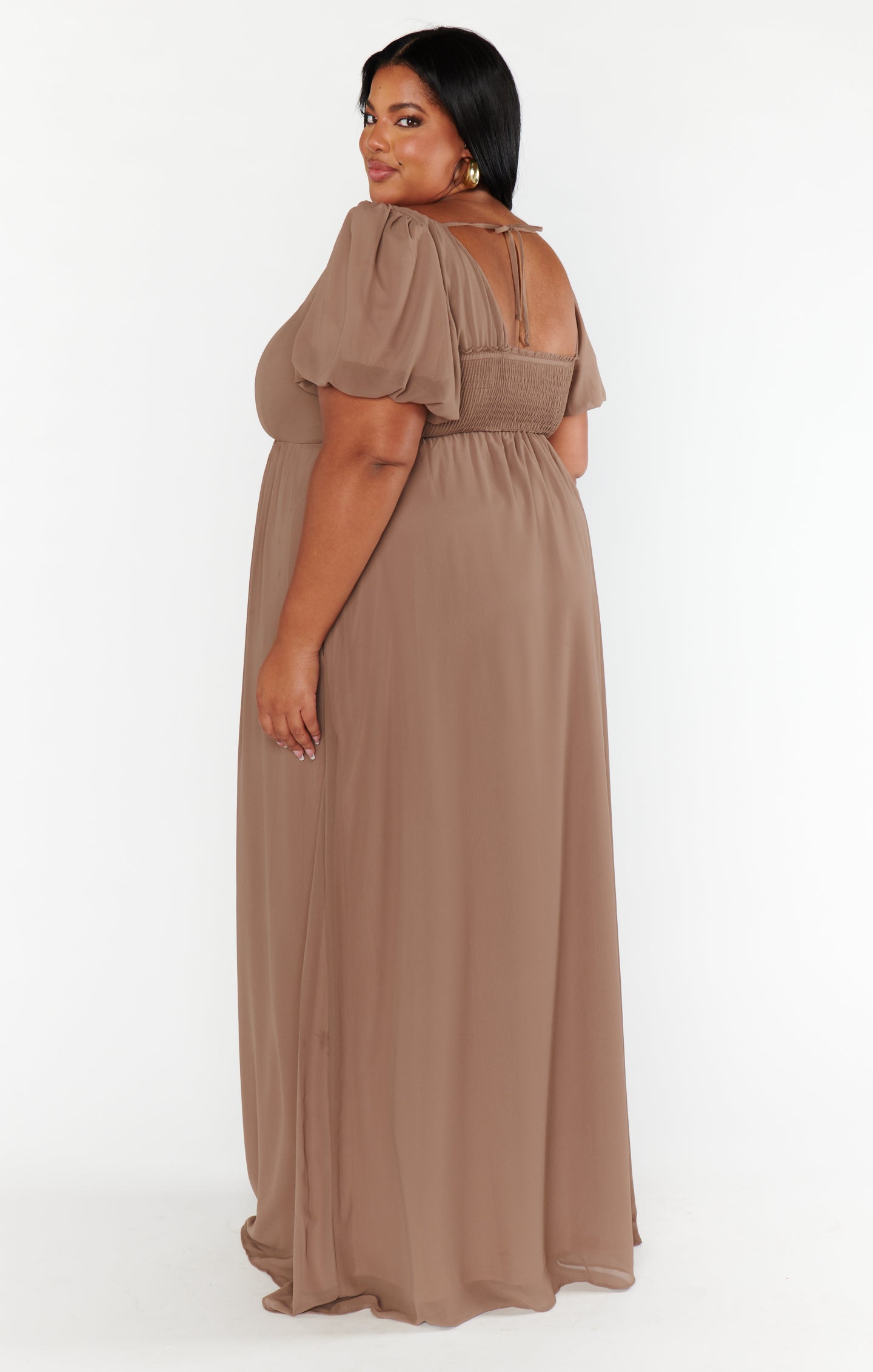 Merlot Plus Size Bridesmaid Dresses