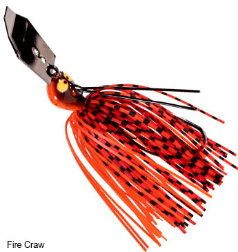 ZMAN JackHammer Fire Craw CBJH12-14 Chatterbait 14 Grams