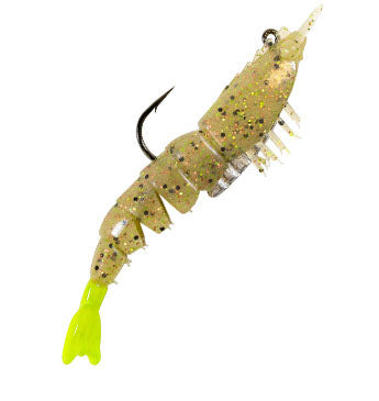 Plastic Fishing Lures Tackle Prawn Shrimp Flathead Lure E4 Bream Cod TOP  S4Z0