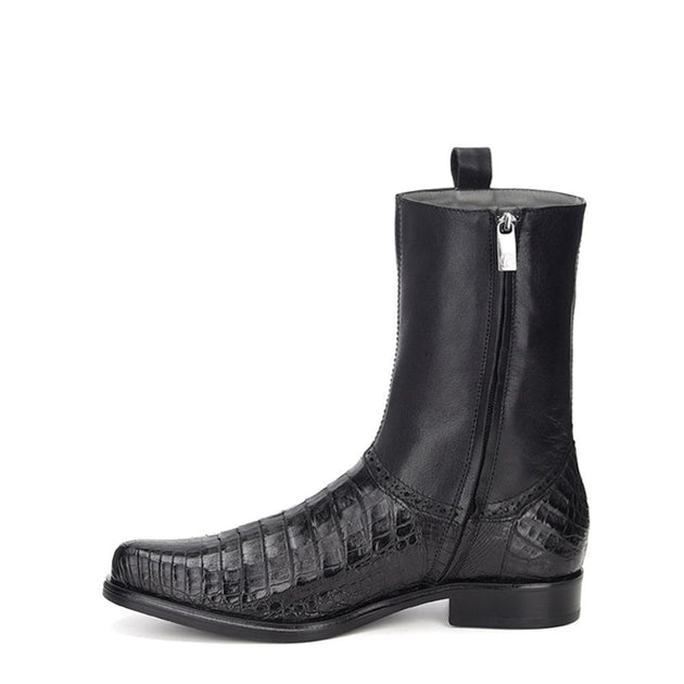 Cuadra Botin de Caiman - Black – Guadalajara Western Wear