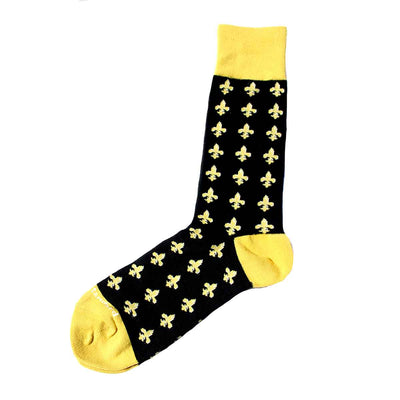 Men's Fleur De Lis Socks - Gabrielle's Biloxi