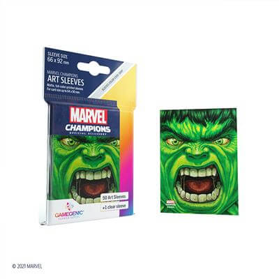 herhaling Productiviteit nadering Accessoires - SLEEVES Marvel Champions - Hulk (50+1)