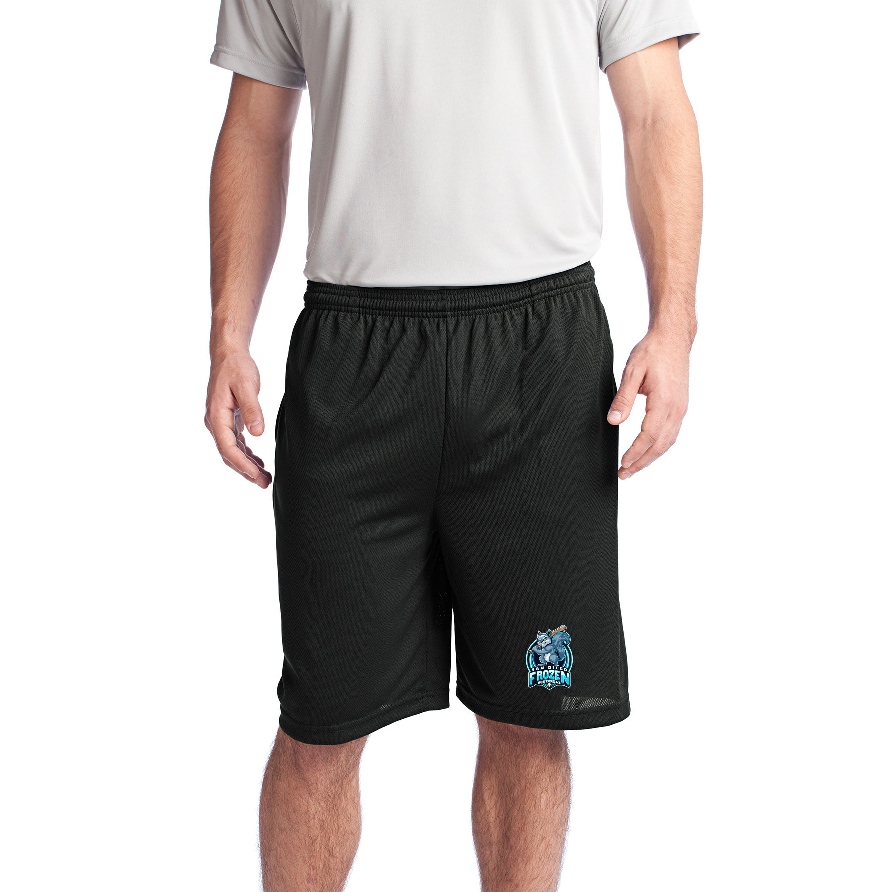 FROZEN SQUIRRELS SHIELD TOUGH MESH POCKET SHORT